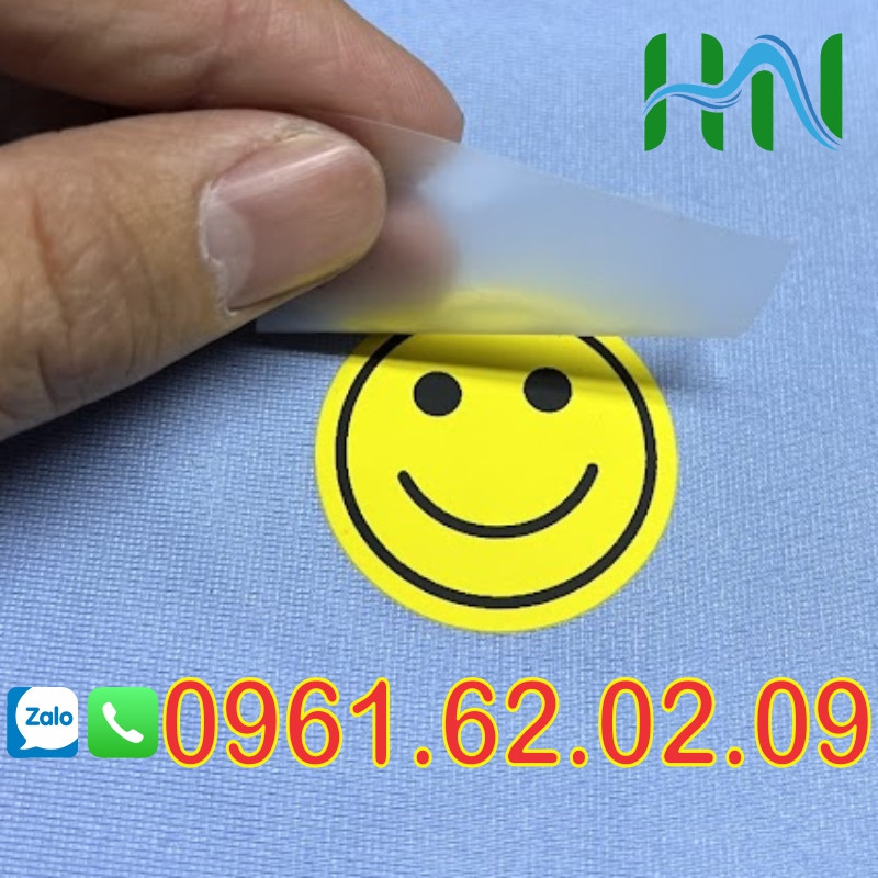 Cách sử dụng nhãn ép nhiệt in cao