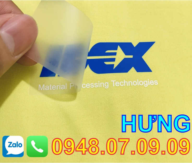 Decal ép nhiệt quần áo: Cách lựa chọn sản phẩm phù hợp cho bạn