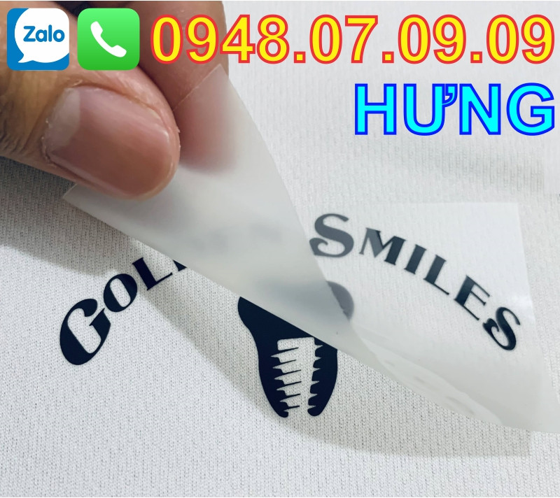 Decal ép nhiệt quần áo: Cách lựa chọn sản phẩm phù hợp cho bạn