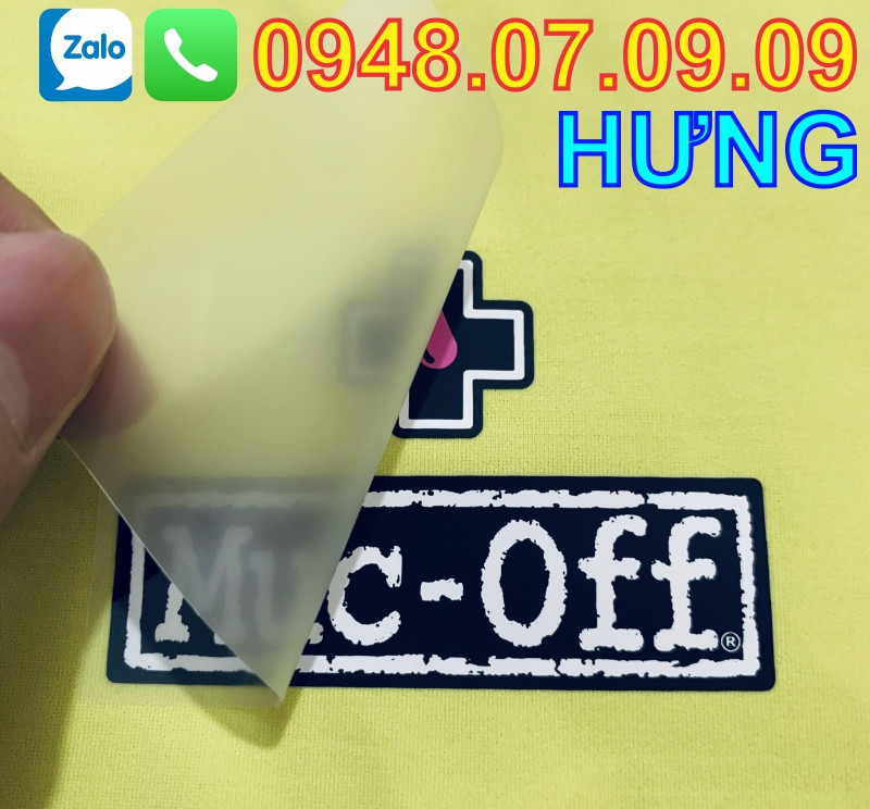 Decal ép nhiệt quần áo: Cách lựa chọn sản phẩm phù hợp cho bạn