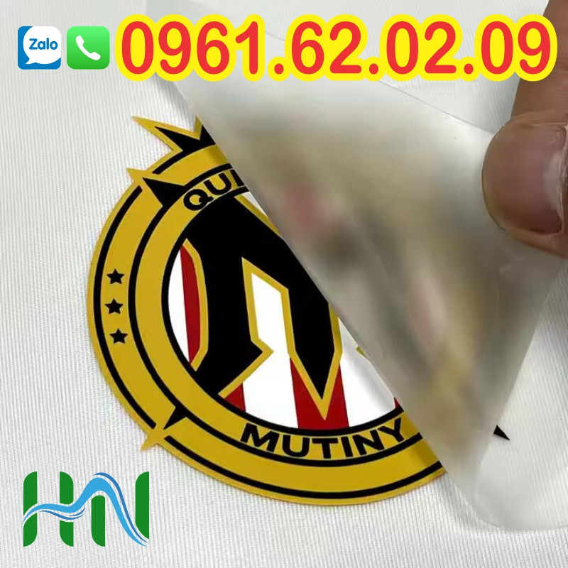 Nhãn ép chuyển nhiệt: 1 Giải pháp sáng tạo cho sản phẩm cá nhân hóa