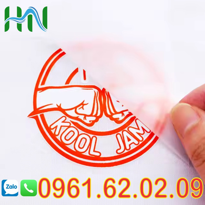 Khám phá ứng dụng vượt trội của tem ép chuyển nhiệt quần áo trong sáng tạo 4.0