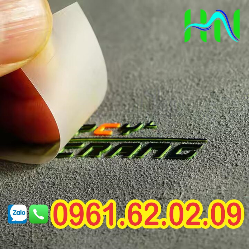Nhãn ép chuyển nhiệt: 1 Giải pháp sáng tạo cho sản phẩm cá nhân hóa