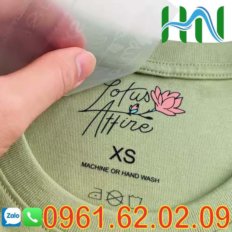 Khám phá ứng dụng vượt trội của tem ép chuyển nhiệt quần áo trong sáng tạo 4.0