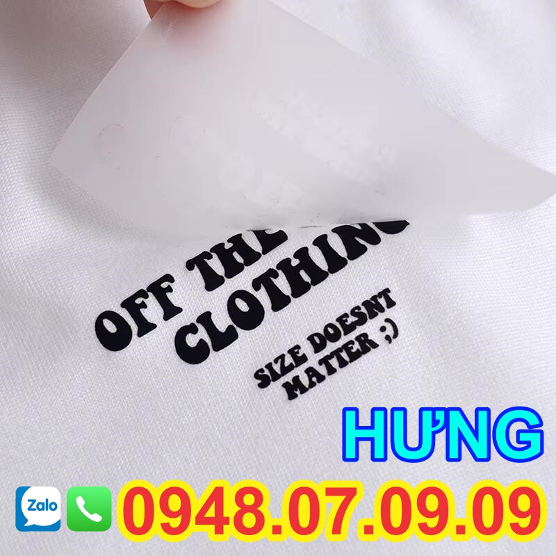 ✅ Decal In Ép Nhiệt Quần Áo: 1 Bí Quyết Tạo Dấu Ấn Cá Nhân ⭐️