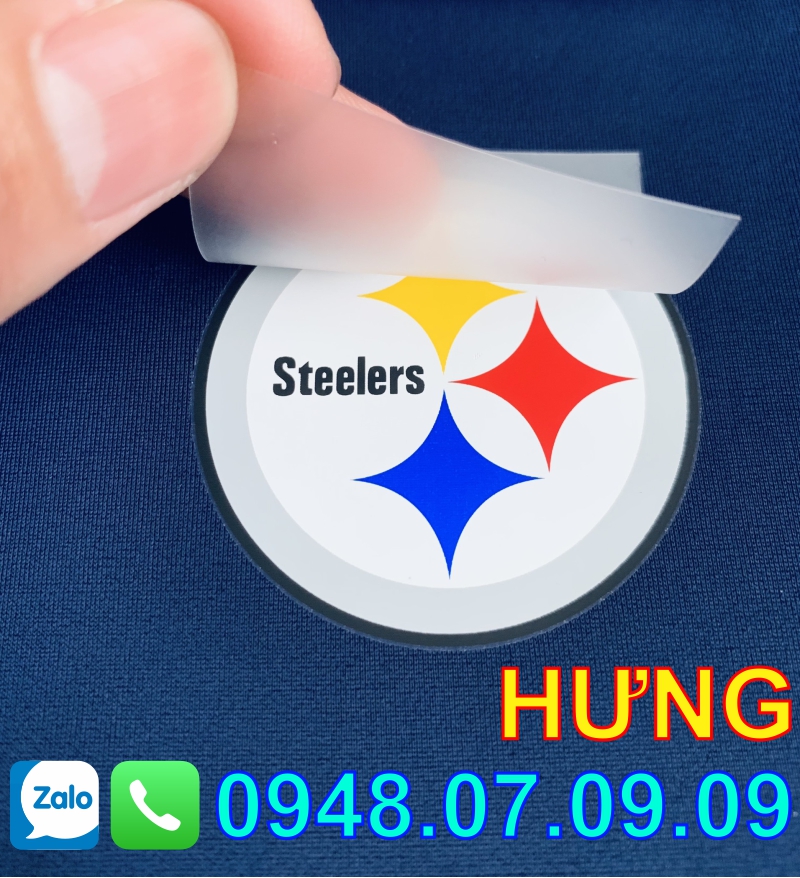 Nhãn ép nhiệt quần áo cao cấp