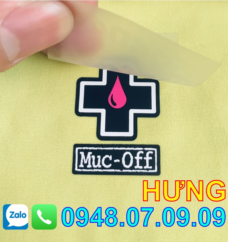 Nhãn ép nhiệt chất lượng