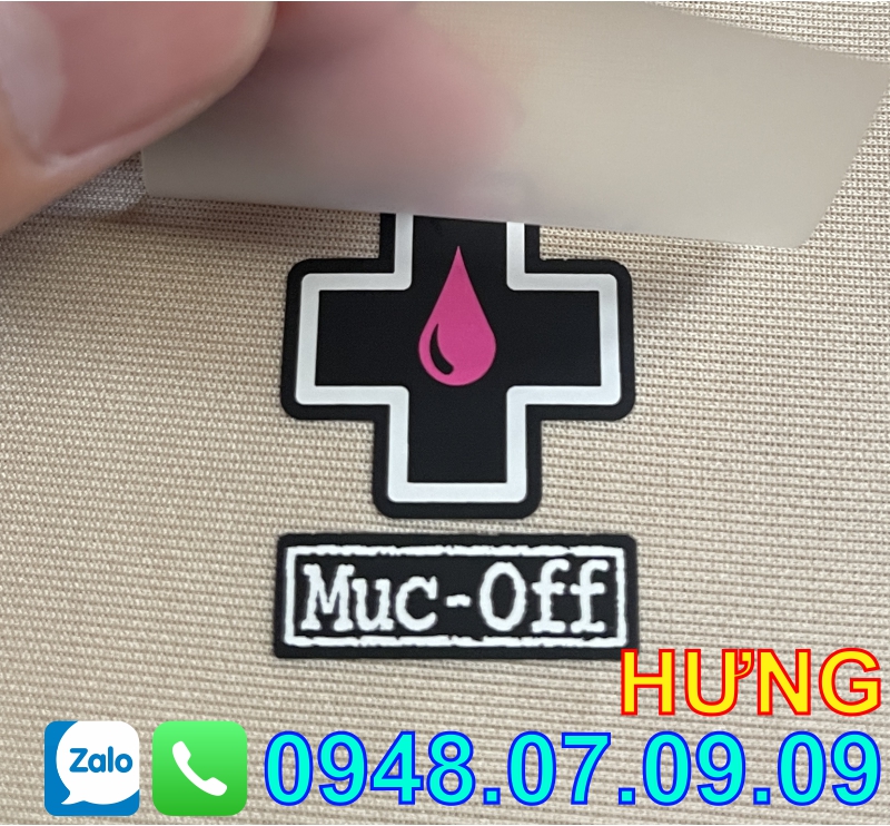 nhãn ép chuyển nhiệt quần áo uy tín