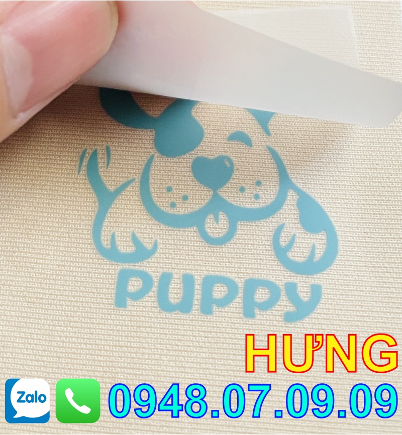 mác ép nhiệt quần áo thời trang