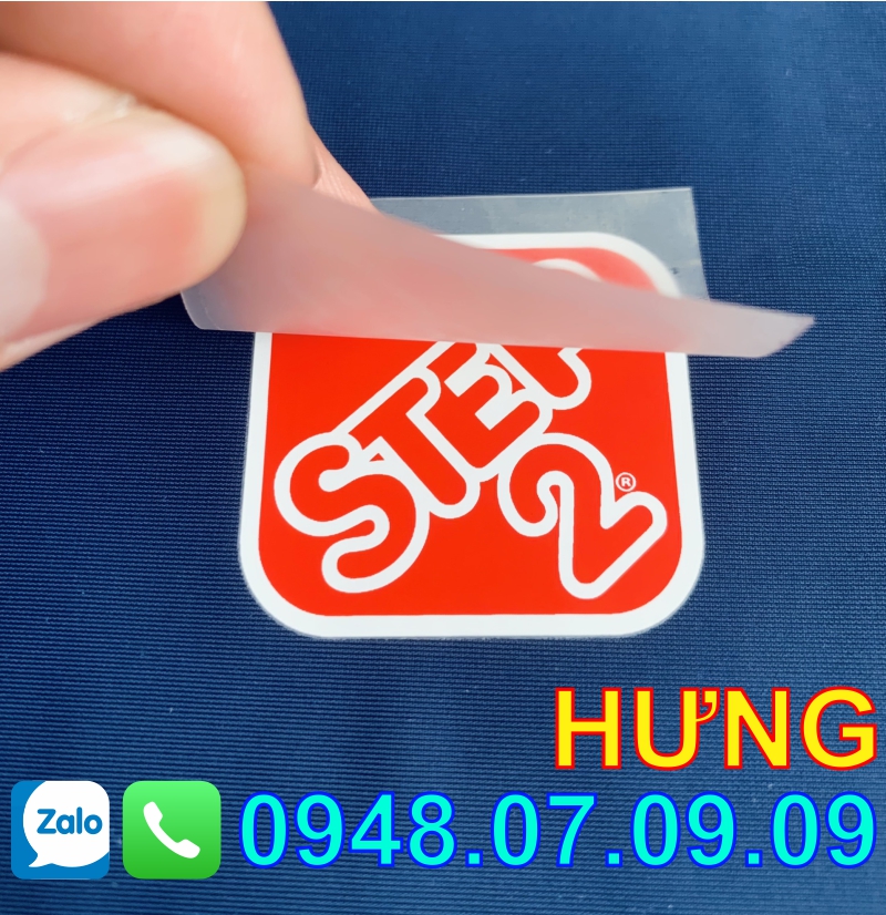 Nhãn ép nhiệt quần áo