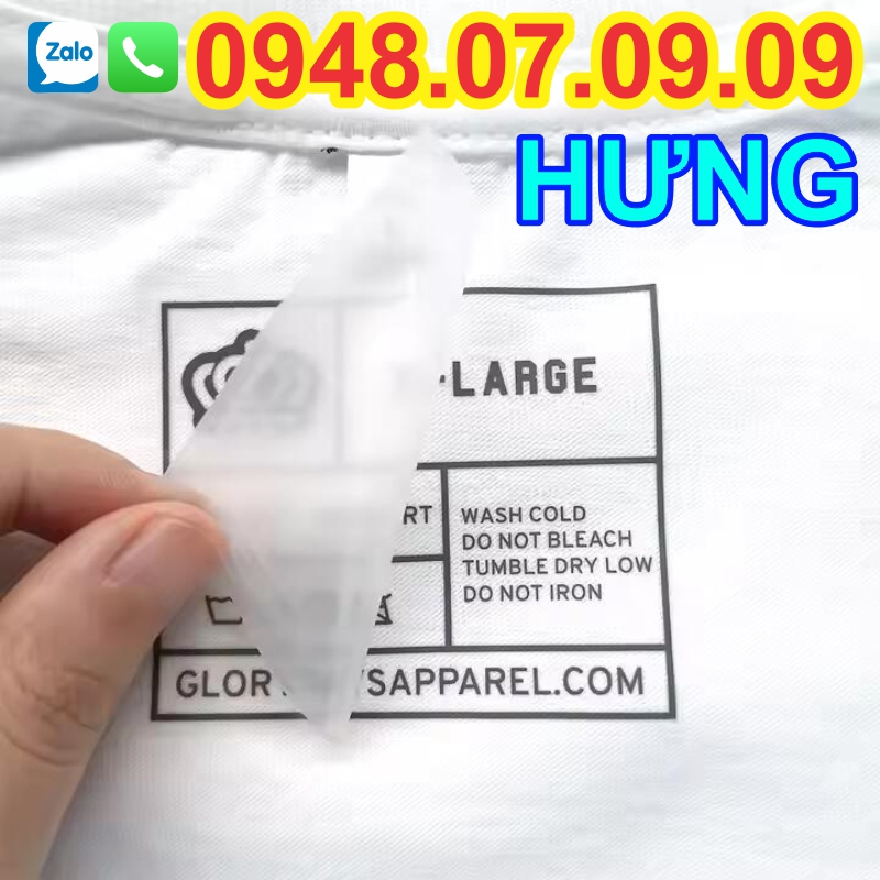 mác ép chuyển nhiệt quần áo