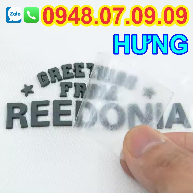 mác in ép nhiệt quần áo