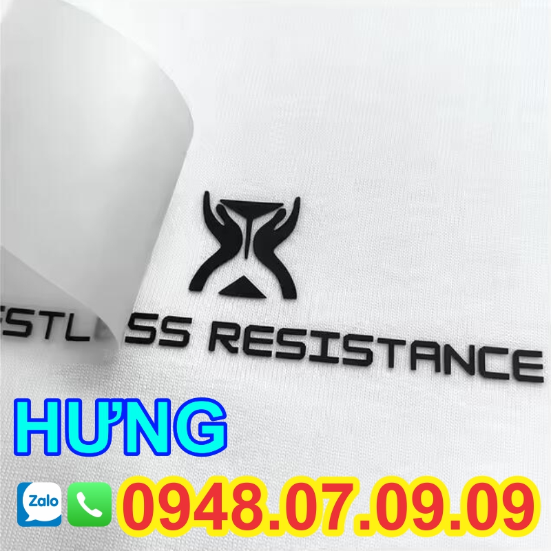 mác ép nhiệt quần áo