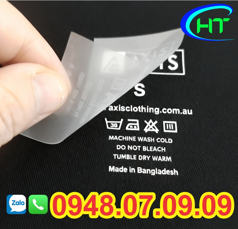 ✅ Nhãn ép nhiệt – Phân tích kỹ thuật nhãn ép trang phục thể thao 4.0 ⭐️