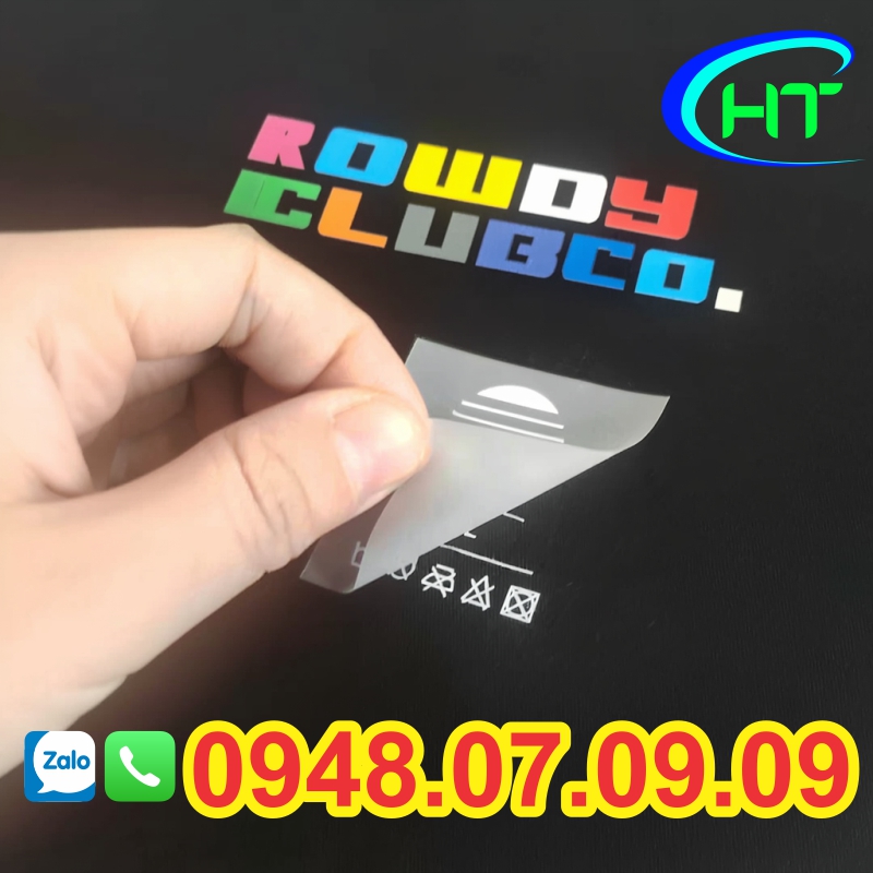 ✅ Nhãn ép nhiệt – Phân tích kỹ thuật nhãn ép trang phục thể thao 4.0 ⭐️