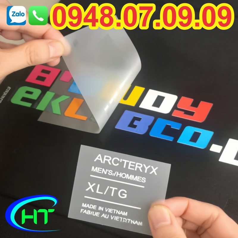 ✅ Nhãn ép nhiệt – Phân tích kỹ thuật nhãn ép trang phục thể thao 4.0 ⭐️