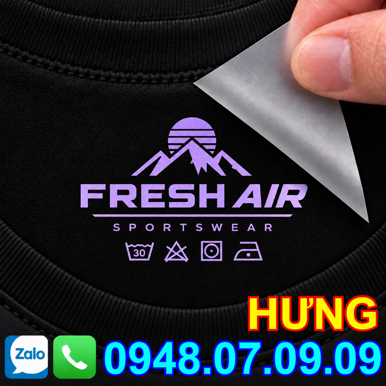 ✅ Mác ép nhiệt là gì? ⭐️ 1 số Ứng dụng và cách sử dụng trong ngành phụ liệu may mặc