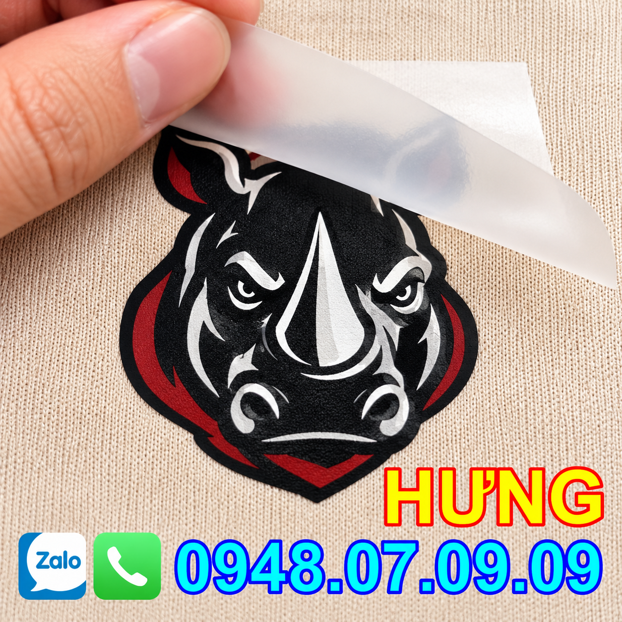 tem ép nhiệt