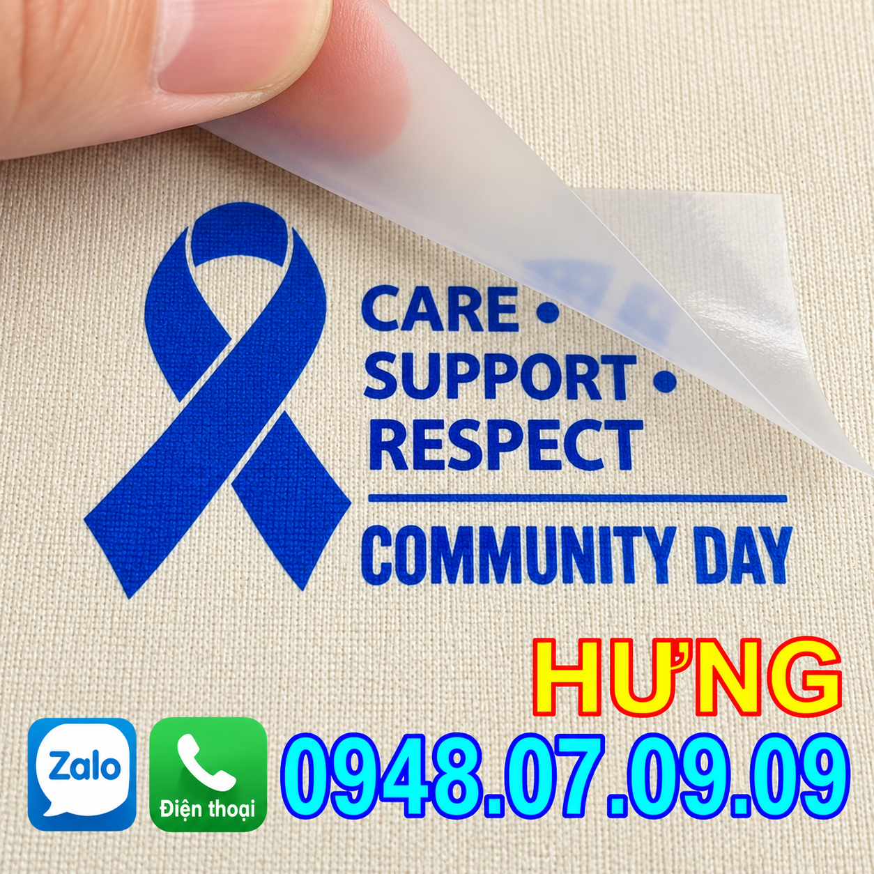 ✅ Nhãn ép chuyển nhiệt ➡️ 1 Giải pháp hiện đại trong sản xuất may mặc