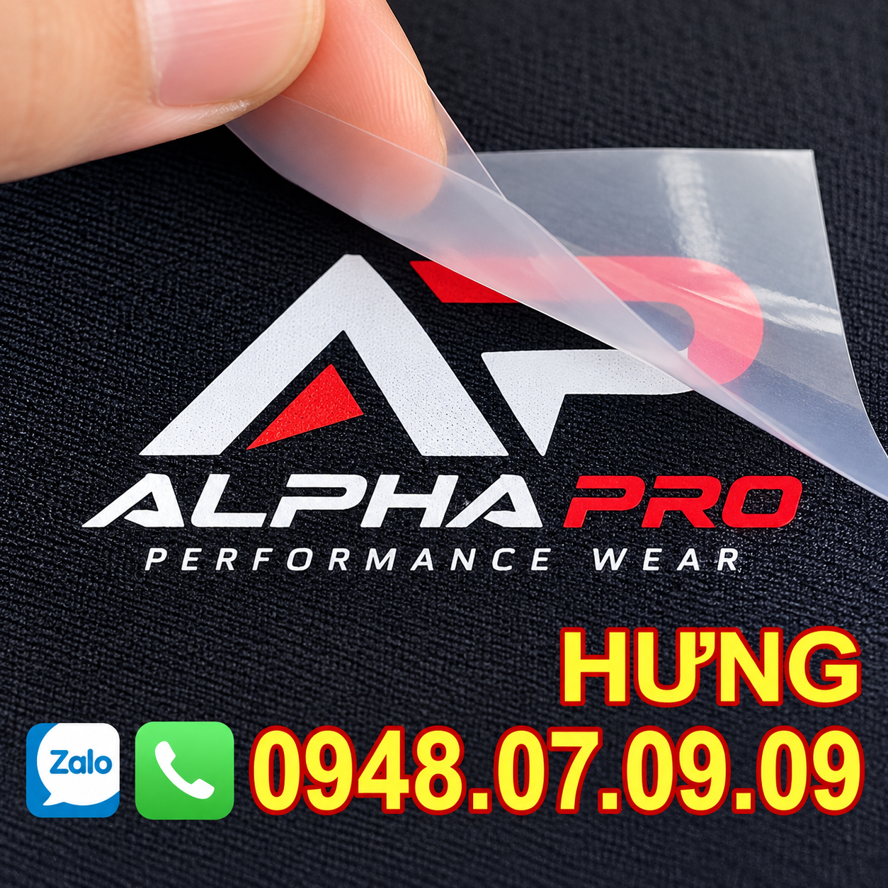 ✅ Nhãn ép chuyển nhiệt ➡️ 1 Giải pháp hiện đại trong sản xuất may mặc