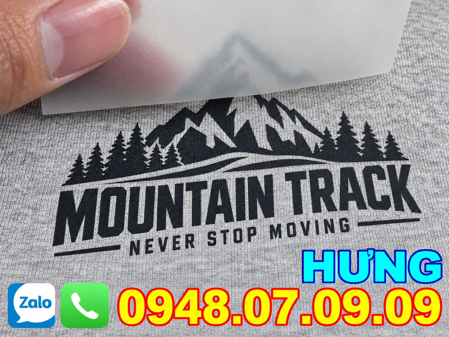 ✅ Nhãn ép chuyển nhiệt ➡️ 1 Giải pháp hiện đại trong sản xuất may mặc