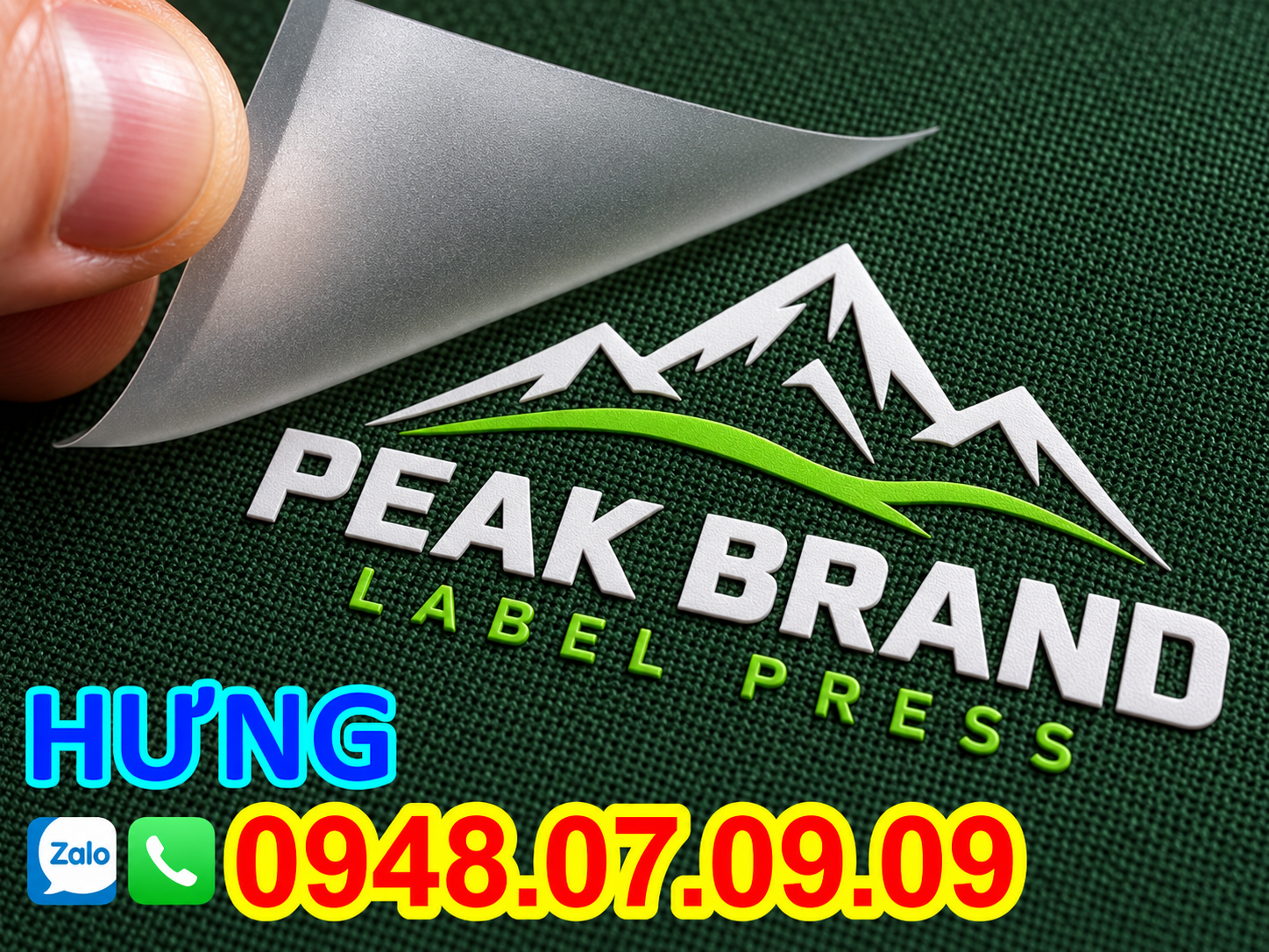 ✅ Nhãn ép chuyển nhiệt ➡️ 1 Giải pháp hiện đại trong sản xuất may mặc