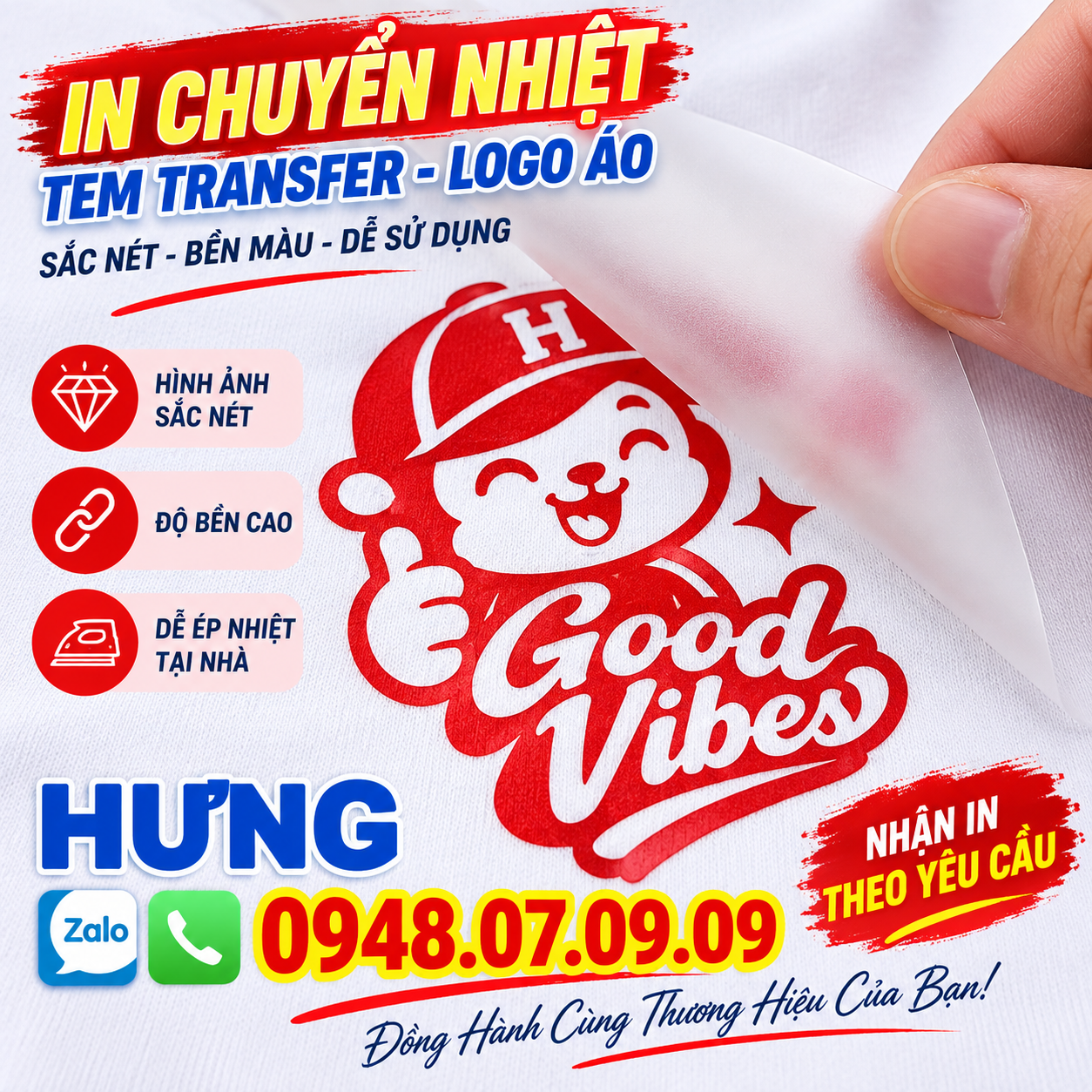✅ Tem chuyển nhiệt là gì? ⭐️ Cách sử dụng và ứng dụng trong ngành may mặc
