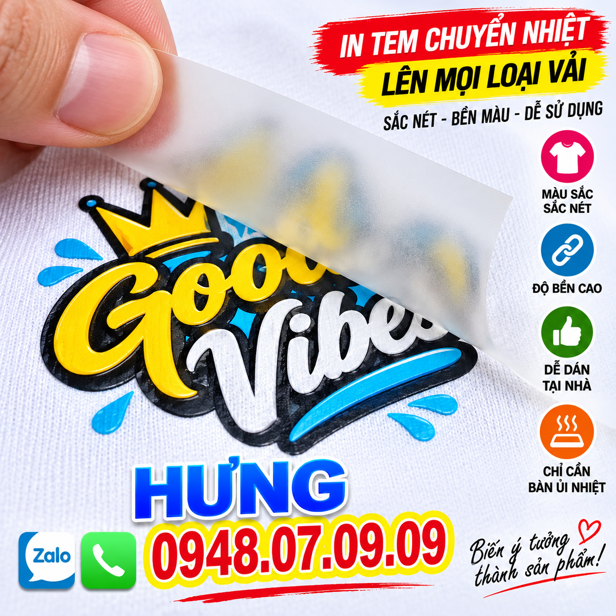 ✅ Tem chuyển nhiệt là gì? ⭐️ Cách sử dụng và ứng dụng trong ngành may mặc