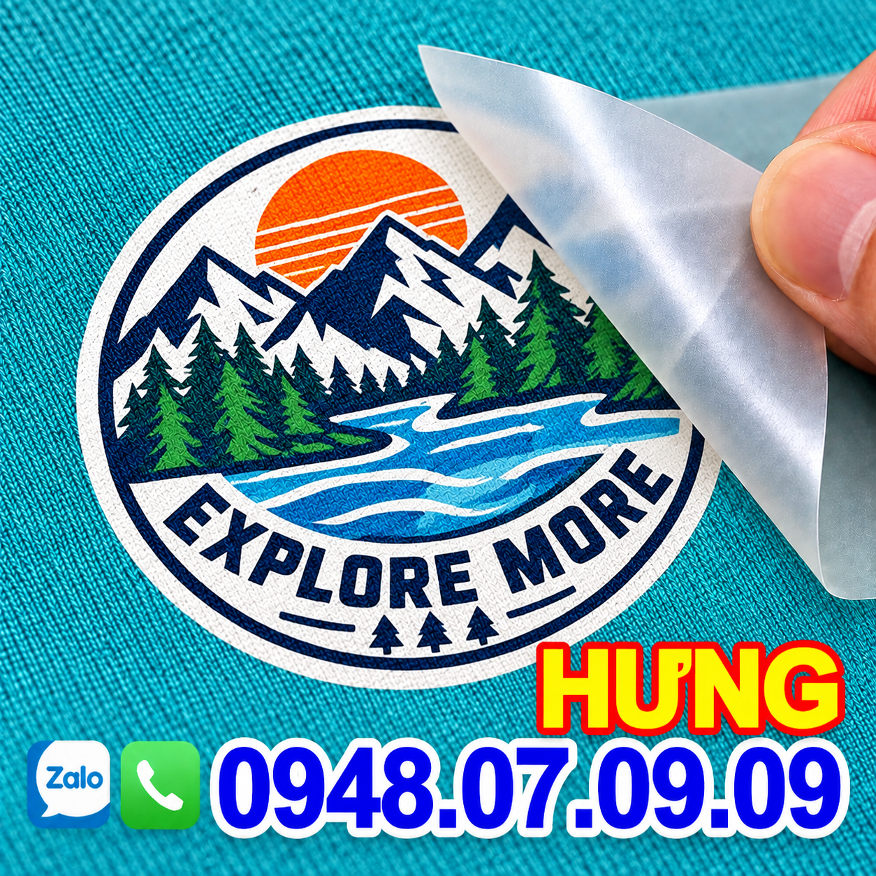 ✅ Nhãn ép nhiệt ⭐️ 1 Số Cách sử dụng và ứng dụng trong may mặc